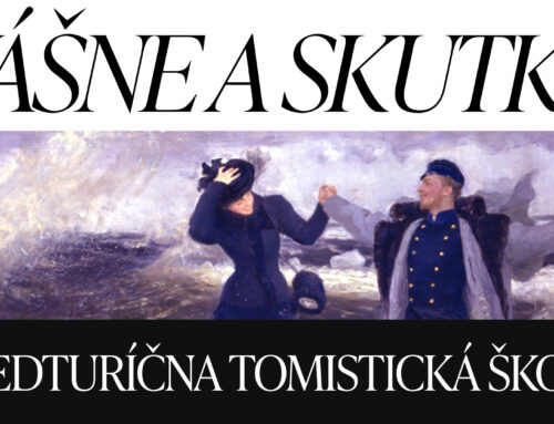 Predturíčna tomistická škola: Vášne a skutky 
